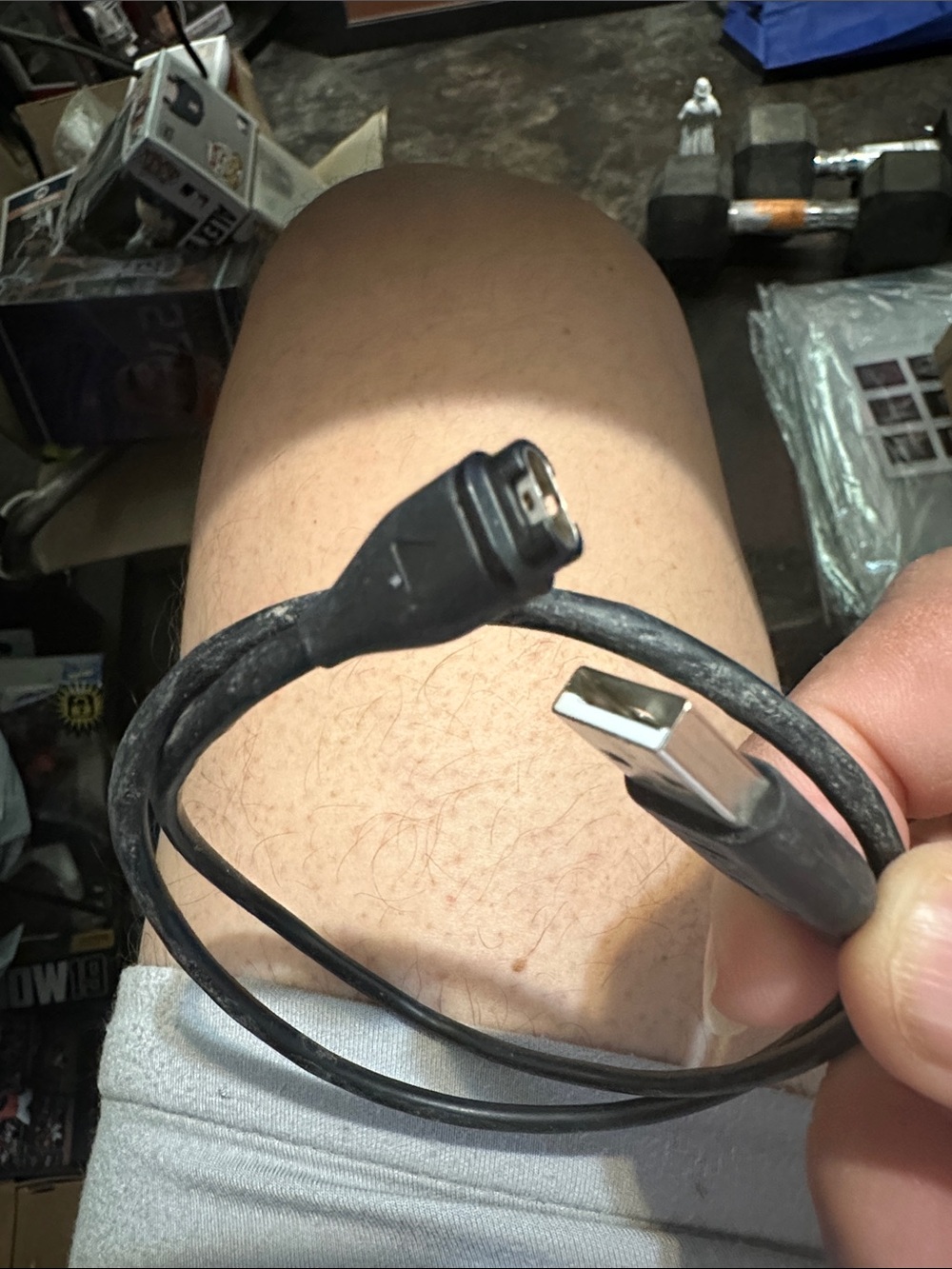 Garmin USB Charging Power and Data Cable for Fenix and Instinct Smartwatches